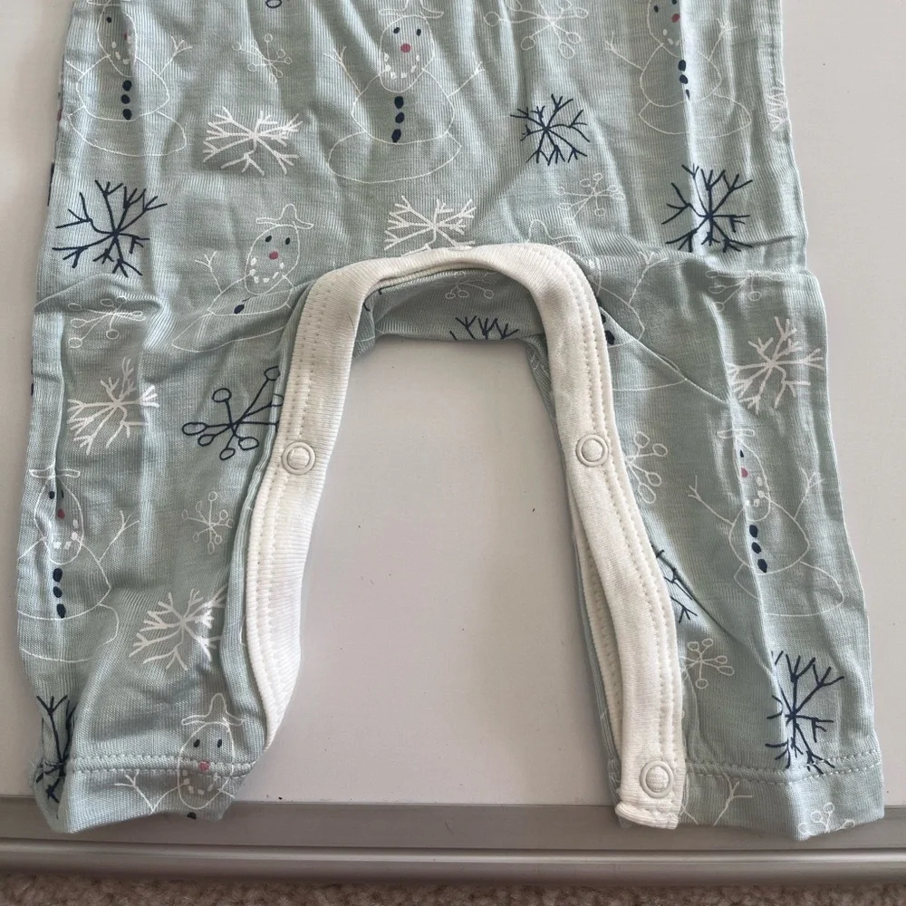 NWT bestaroo snowman Cozy Blue Kids Pajama